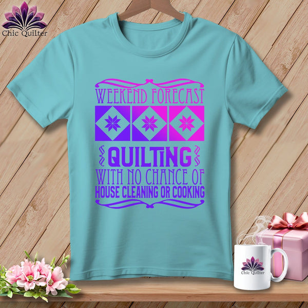 MyDesigns Physical Item Chalky Mint / S Weekend Forecast ~Premium Tee