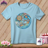 MyDesigns Physical Item Chambray / S Threaded Dreams by the Sea ~ Premium Tee