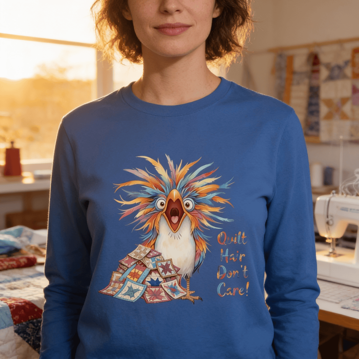 MyDesigns Physical Item Chaos Finch ~ Long Sleeve Tee