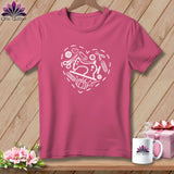 MyDesigns Physical Item Crunchberry / S Quilting Heart ~Premium Tee