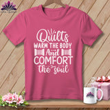 MyDesigns Physical Item Crunchberry / S Quilts Warm the Body and Comfort the soul ~Premium Tee