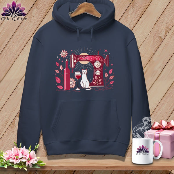 MyDesigns Physical Item Denim / S Meow ~ Premium Hoodie