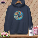 MyDesigns Physical Item Denim / S Threaded Dreams by the Sea ~ Premium Hoodie