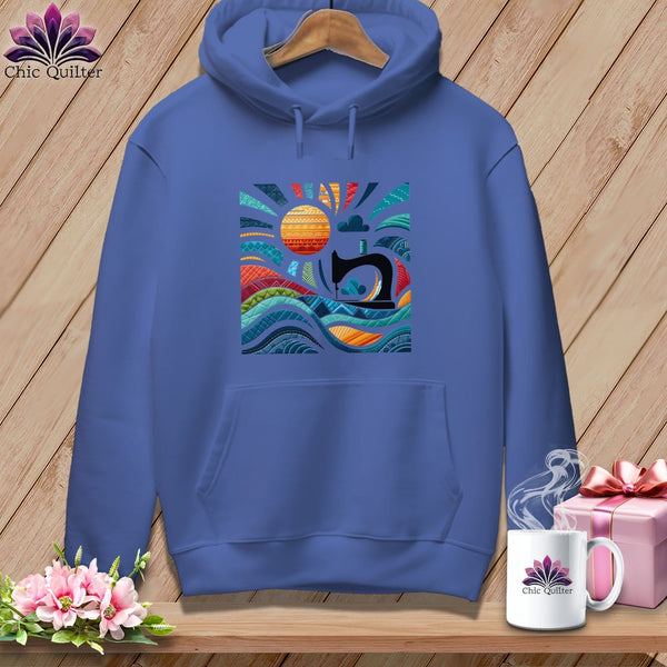 MyDesigns Physical Item Flo Blue / S Catching My Morning Muse ~ Premium Hoodie