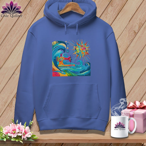 MyDesigns Physical Item Flo Blue / S Tidal Threads ~ Premium Hoodie