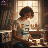 MyDesigns Physical Item Gale Force Quilting ~ Relaxed Fit Tee