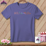 MyDesigns Physical Item Grape / S Quilt-A-Holic ~Premium Tee