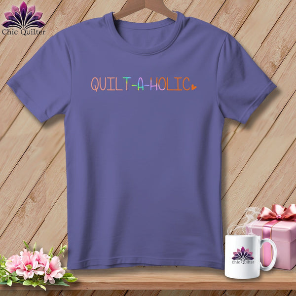 MyDesigns Physical Item Grape / S Quilt-A-Holic ~Premium Tee