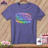 MyDesigns Physical Item Grape / S Sewing Forever Housework Whenever ~Premium Tee