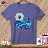 MyDesigns Physical Item Grape / S Sewing Tides ~ Premium Tee