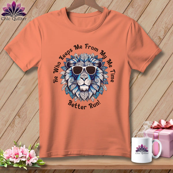 MyDesigns Physical Item Heather Sunset / S Better Run - My Me Time Blue ~ Relaxed Fit Tee