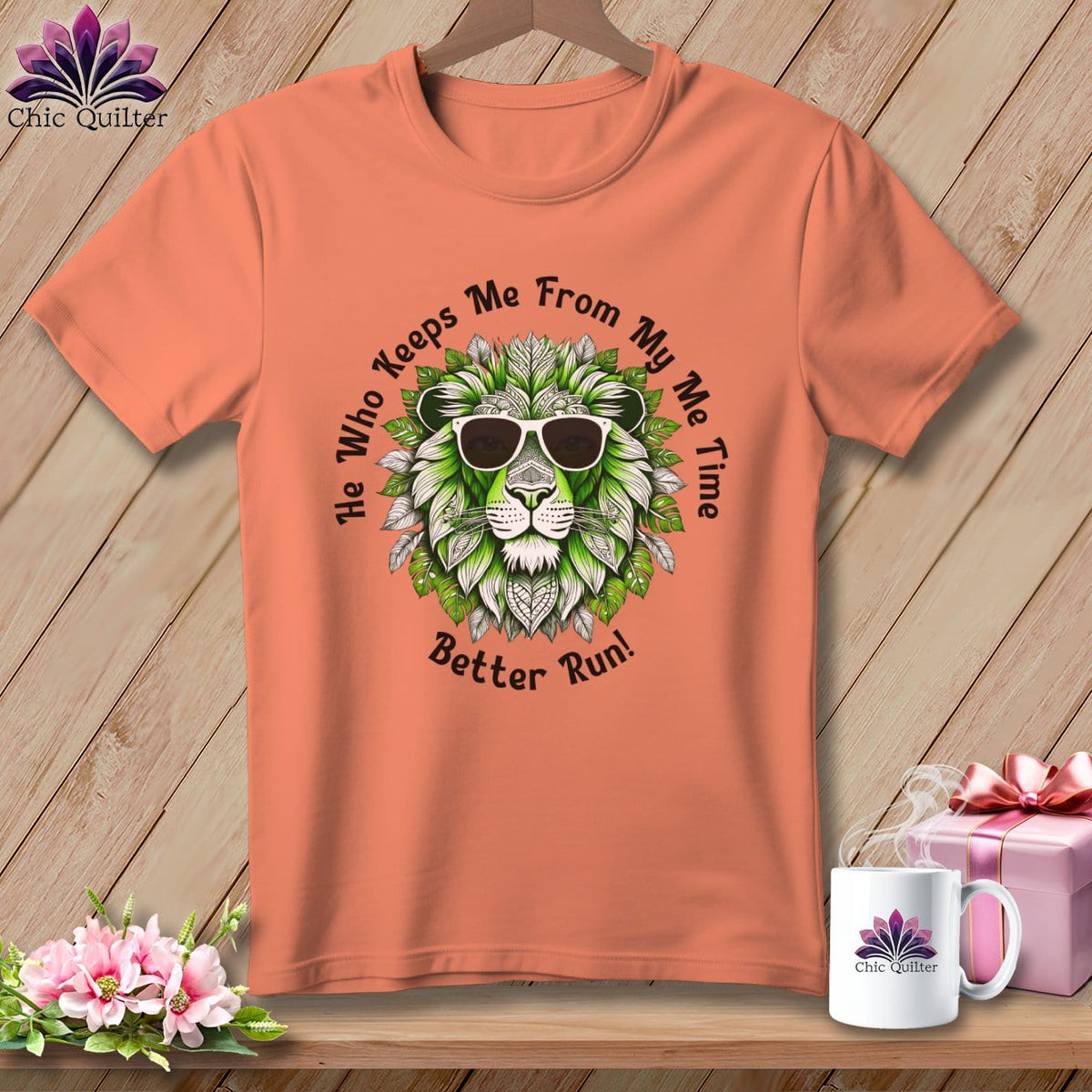 MyDesigns Physical Item Heather Sunset / S Better Run - My Me Time Lime ~ Relaxed Fit Tee