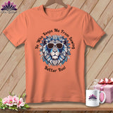 MyDesigns Physical Item Heather Sunset / S Better Run - Sewing Blue ~ Relaxed Fit Tee