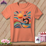 MyDesigns Physical Item Heather Sunset / S Catching My Morning Muse ~ SuperSoft Relaxed Fit Tee