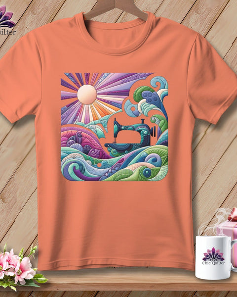 MyDesigns Physical Item Heather Sunset / S Morning Rays ~ Relaxed Fit Tee