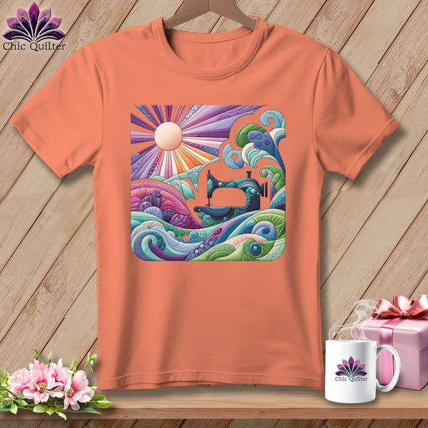 MyDesigns Physical Item Heather Sunset / S Morning Rays ~ Relaxed Fit Tee