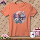 MyDesigns Physical Item Heather Sunset / S Quilting Vibes ~ Relaxed Fit Tee