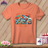 MyDesigns Physical Item Heather Sunset / S Today is a Good Day to Sew ~ SuperSoft Relaxed Fit Tee