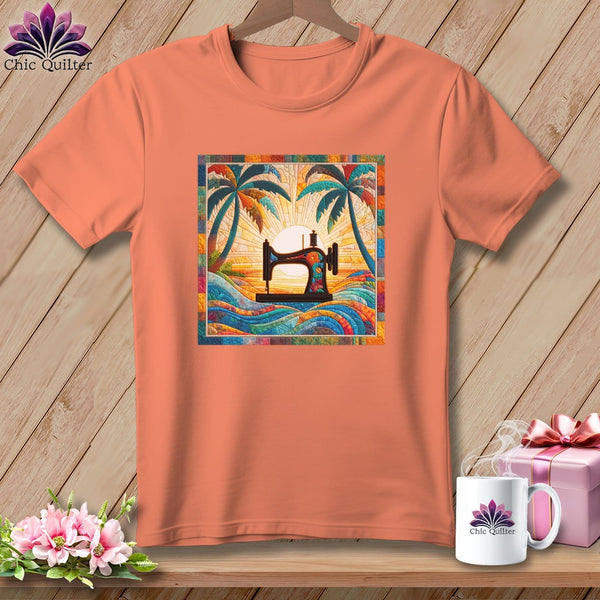 MyDesigns Physical Item Heather Sunset / S Tropical Sewist ~ Relaxed Fit Tee