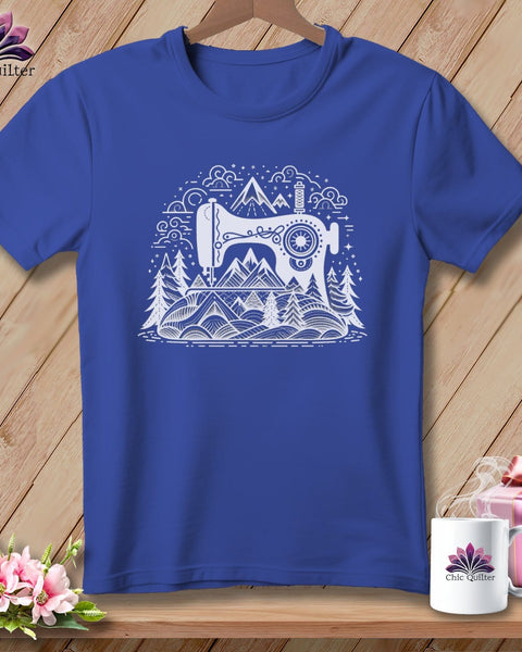 MyDesigns Physical Item Heather True Royal / S Alpine Stitching ~ SuperSoft Relaxed Fit Tee