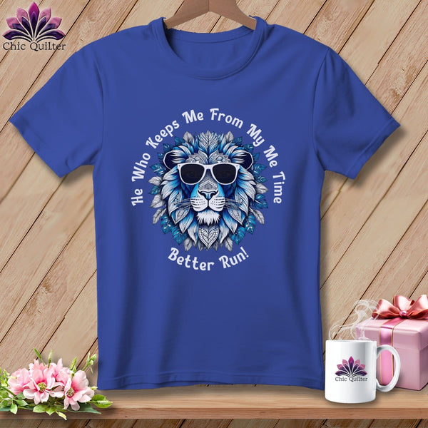 MyDesigns Physical Item Heather True Royal / S Better Run - My Me Time Blue ~ Relaxed Fit Tee