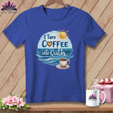 MyDesigns Physical Item Heather True Royal / S Ocean Coffee ~ Relaxed Fit Tee