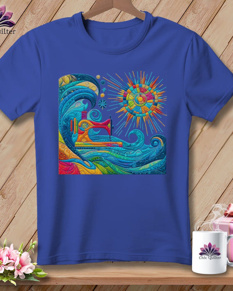 MyDesigns Physical Item Heather True Royal / S Tidal Threads ~ SuperSoft Relaxed Fit Tee