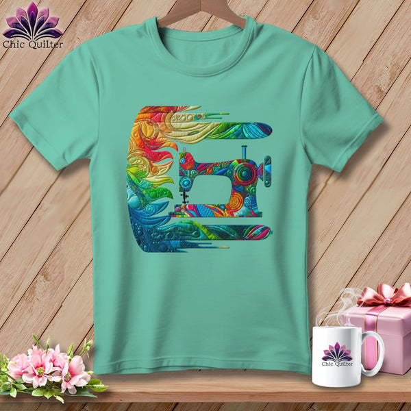 MyDesigns Physical Item Island Reef / S Gale Force Quilting ~ Premium Tee