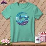 MyDesigns Physical Item Island Reef / S Quilting Where Dreams are Sewin ~ Premium Tee