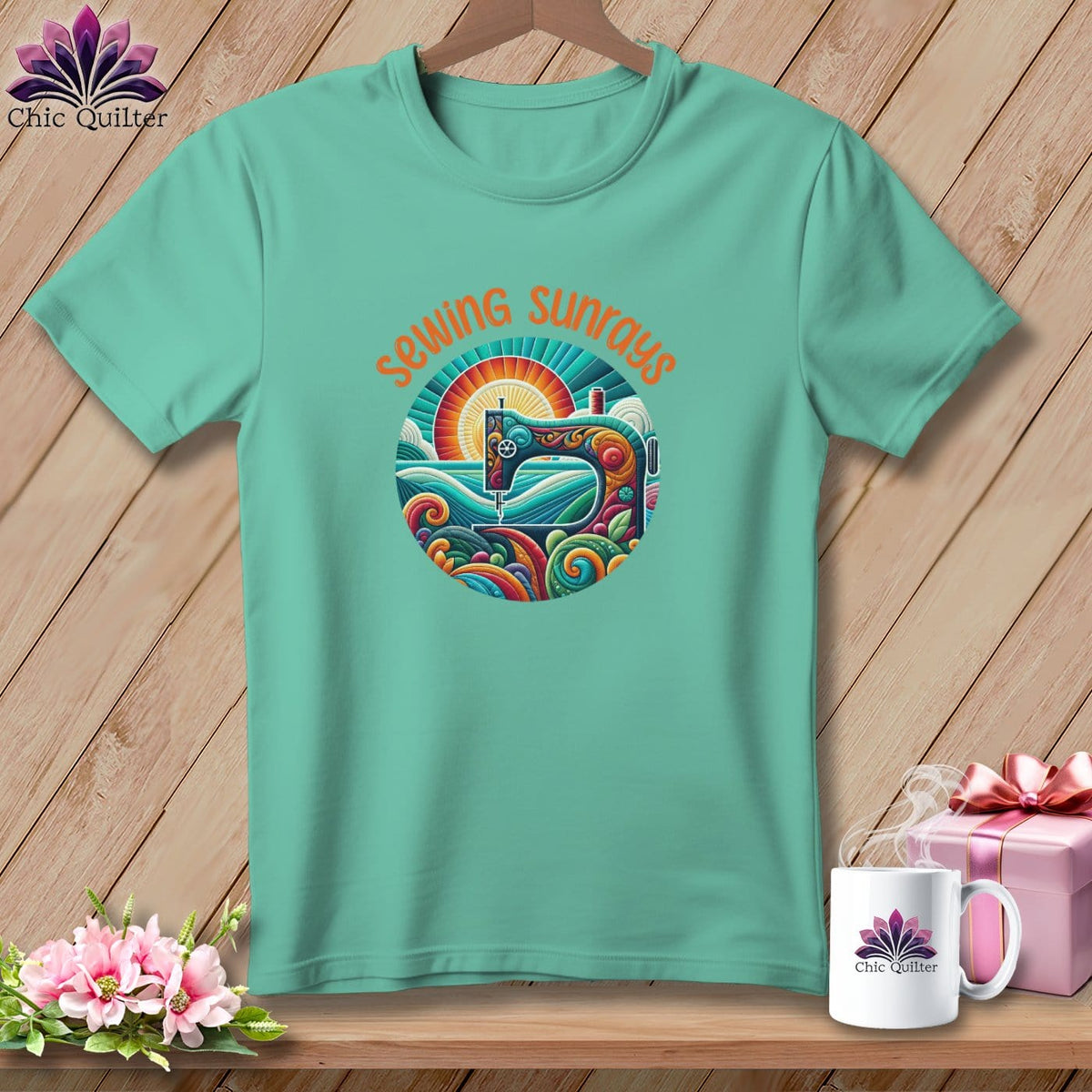 MyDesigns Physical Item Island Reef / S Sewing Sunrays ~ Premium Tee