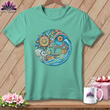 MyDesigns Physical Item Island Reef / S Threaded Dreams by the Sea ~ Premium Tee