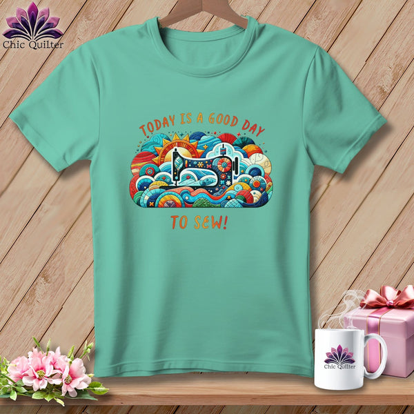 MyDesigns Physical Item Island Reef / S Today is a Good Day to Sew ~ Premium Tee