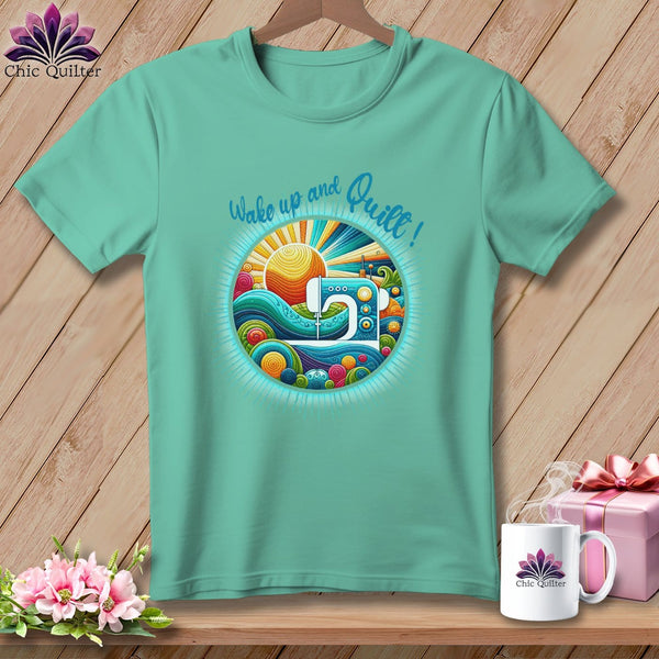 MyDesigns Physical Item Island Reef / S Wake up and Quilt ~ Premium Tee