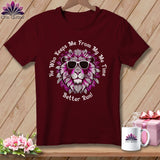 MyDesigns Physical Item Maroon / S Better Run - My Me Time Berry ~ Relaxed Fit Tee