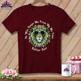 MyDesigns Physical Item Maroon / S Better Run - My Me Time Lime ~ Relaxed Fit Tee