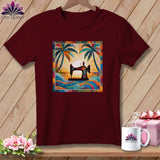 MyDesigns Physical Item Maroon / S Tropical Sewist ~ Relaxed Fit Tee