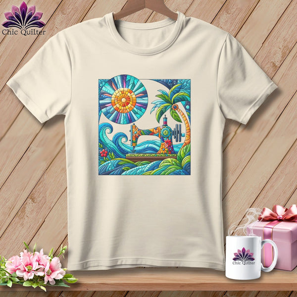 MyDesigns Physical Item Natural / S Sundial Stitches ~ Relaxed Fit Tee