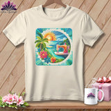 MyDesigns Physical Item Natural / S Tropical Delight ~ Relaxed Fit Tee