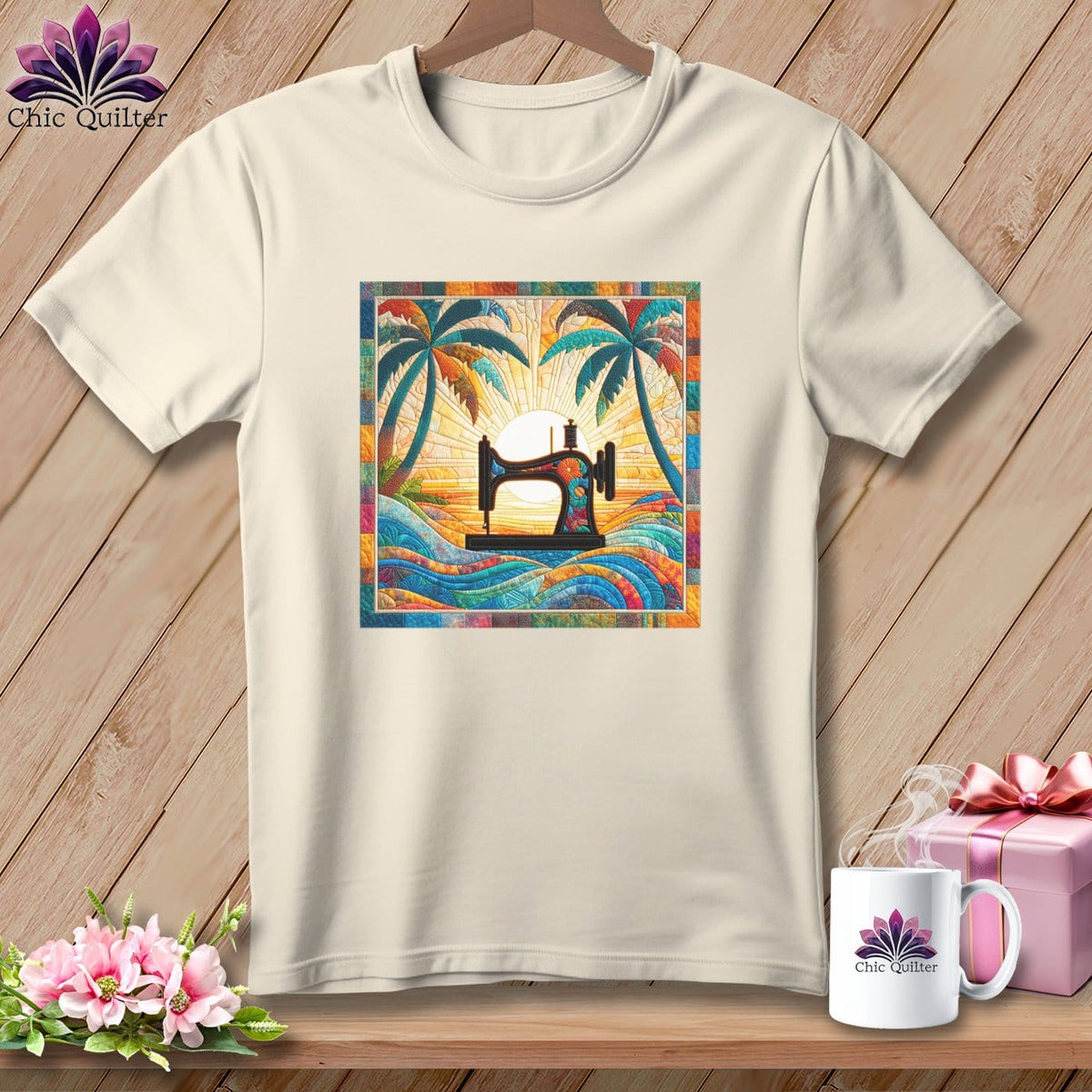 MyDesigns Physical Item Natural / S Tropical Sewist ~ Relaxed Fit Tee