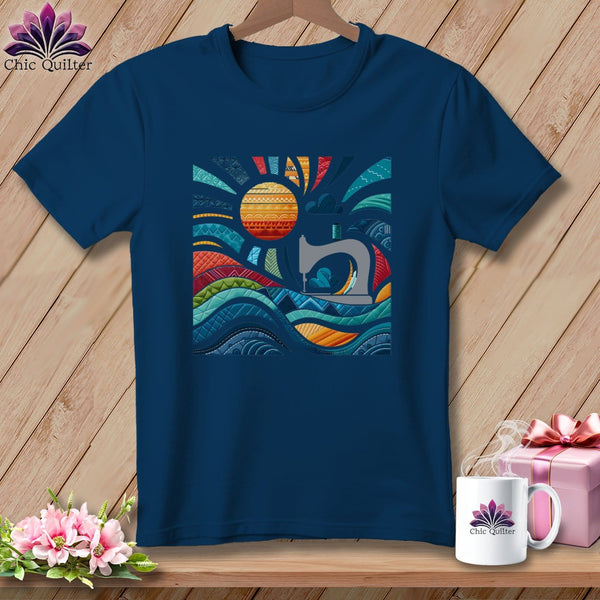 MyDesigns Physical Item Navy / S Catching My Morning Muse ~ Premium Tee