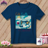 MyDesigns Physical Item Navy / S Cats Quilts and Cabernet ~ Premium Tee