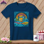 MyDesigns Physical Item Navy / S Color Splashed Stitches ~ Premium Tee