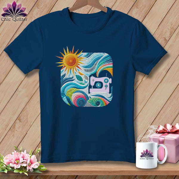 MyDesigns Physical Item Navy / S Creative Breezes ~ Premium Tee