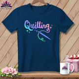 MyDesigns Physical Item Navy / S Quilting ~Premium Tee