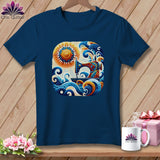 MyDesigns Physical Item Navy / S Sunset Dream Threads ~ Premium Tee