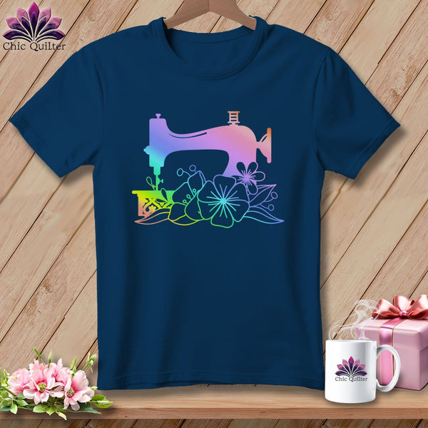 MyDesigns Physical Item Navy / S Tropical Sewing ~Premium Tee