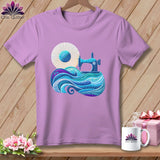 MyDesigns Physical Item Orchid / S Sewing Tides ~ Premium Tee