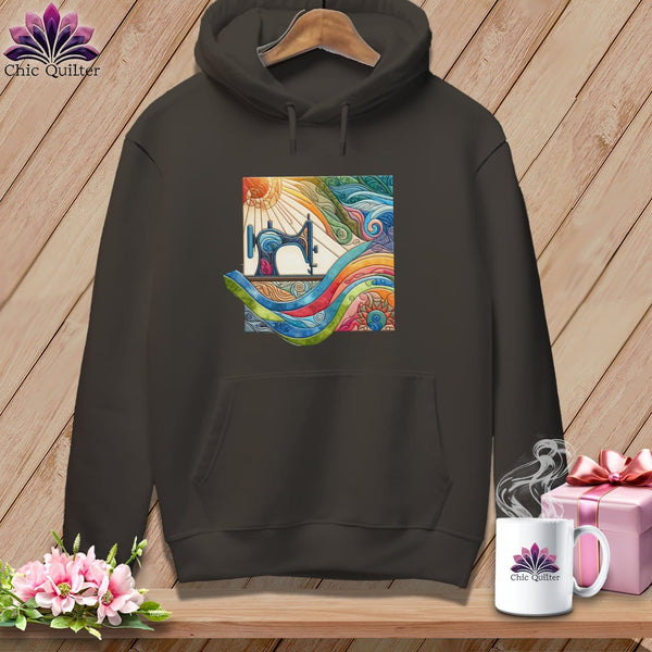 MyDesigns Physical Item Pepper / S Quilting on a Cloud ~ Premium Hoodie