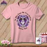 MyDesigns Physical Item Pink / S Better Run - Quilting Grape ~ Relaxed Fit Tee