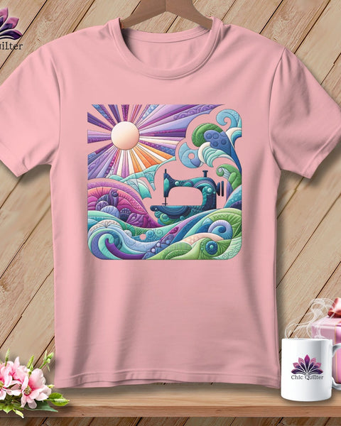 MyDesigns Physical Item Pink / S Morning Rays ~ Relaxed Fit Tee